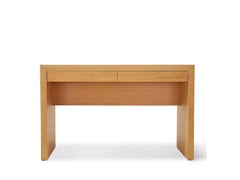Cork-Topped Oak Parkman Desk by Lawson-Fenning