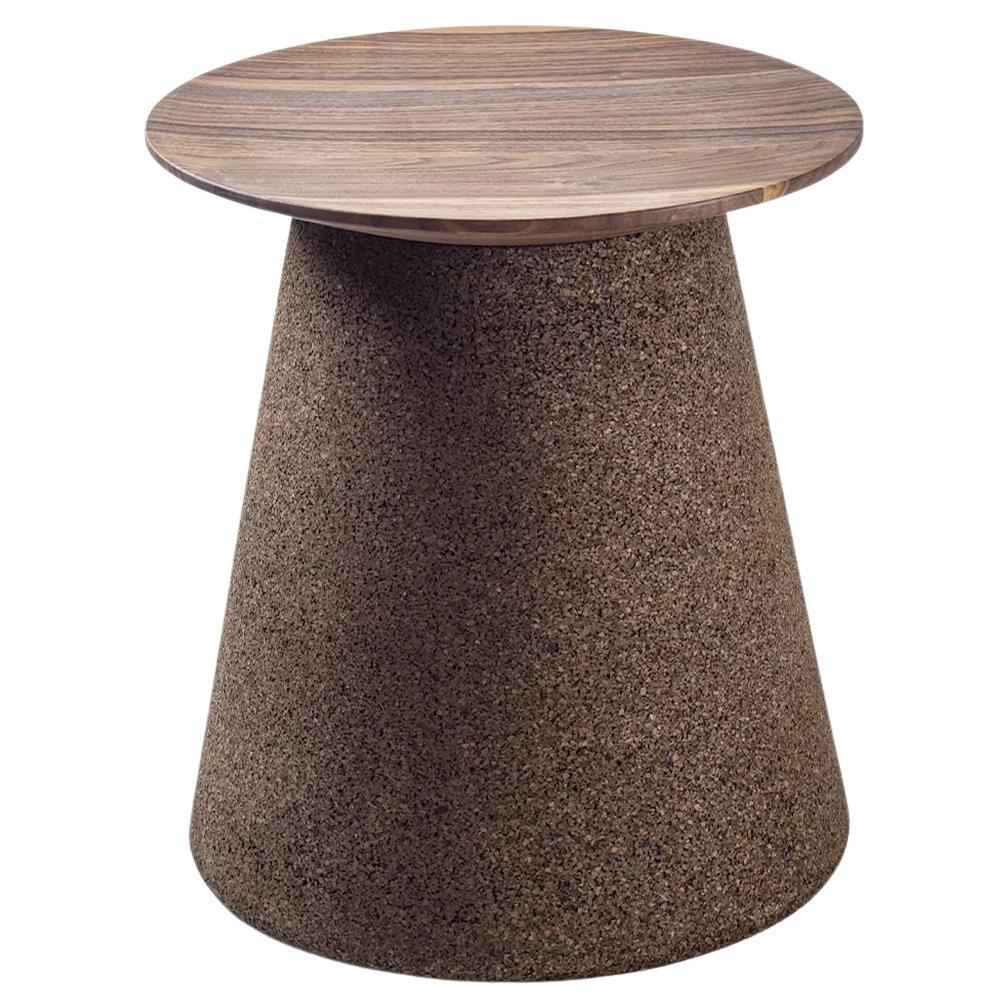 Cork Walnut Stool