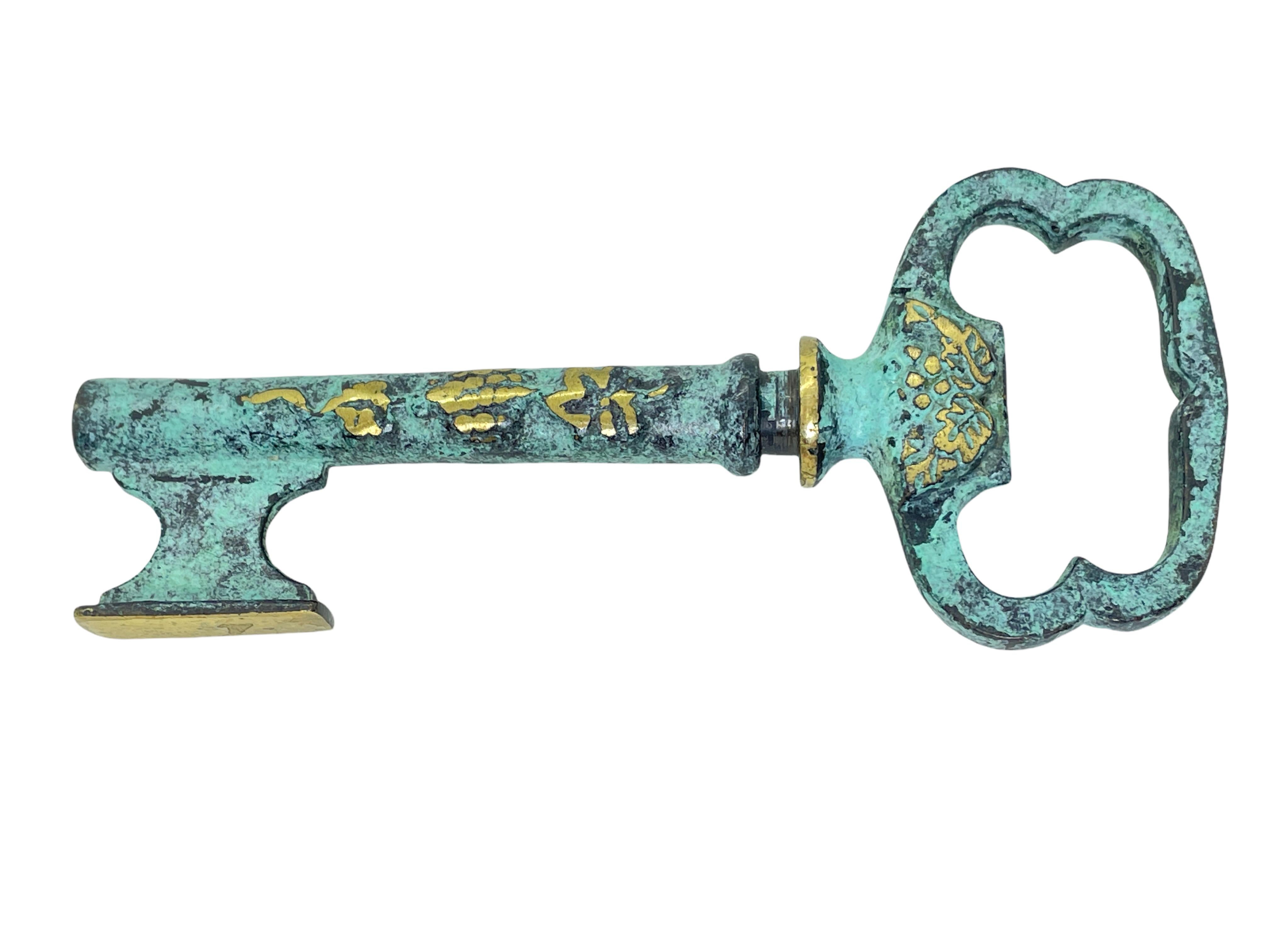 Mid-20th Century Corkscrew, Bottle and Letter Opener Set, Cigar Cutter, 1960s Germany