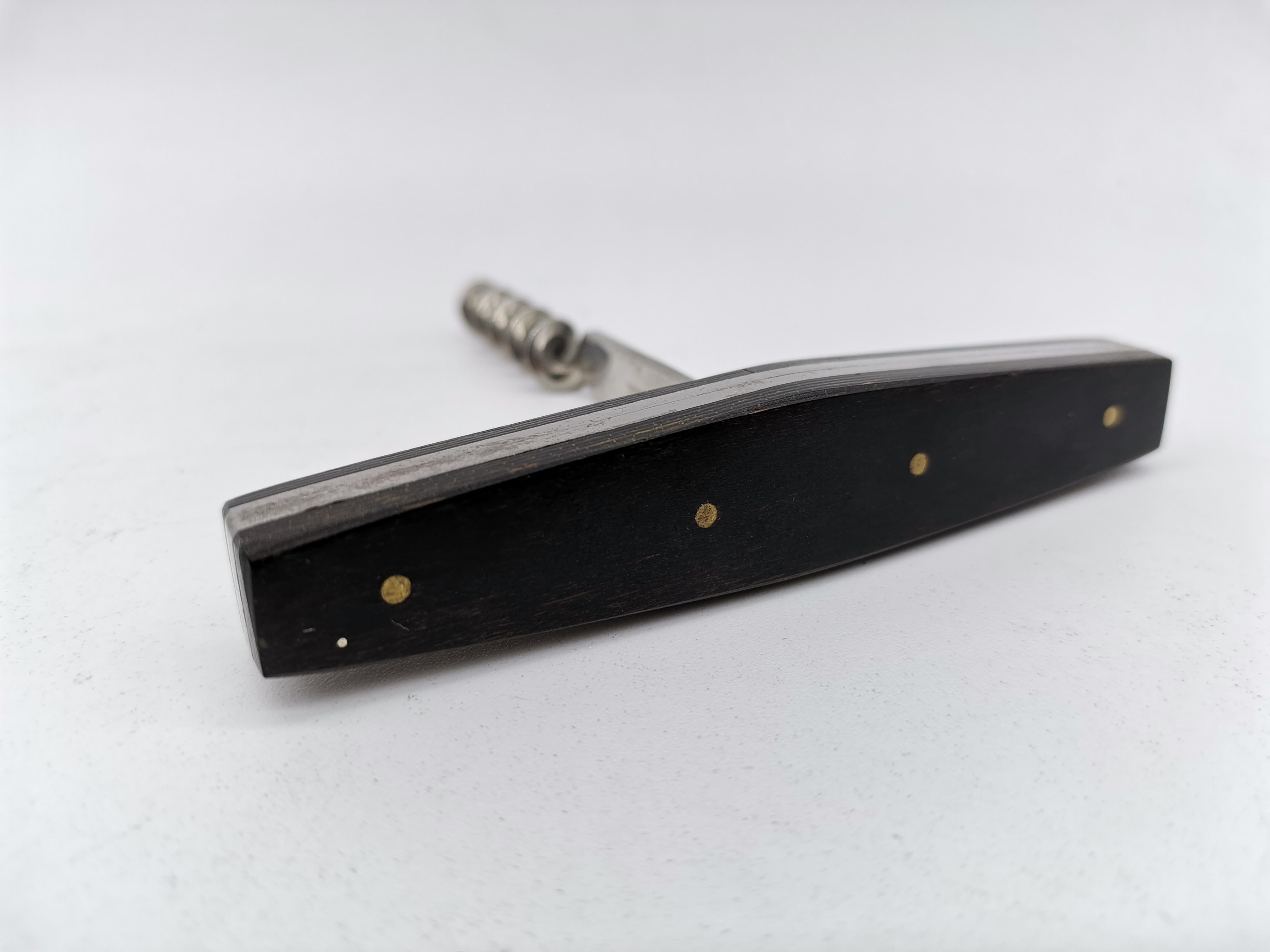 Austrian Corkscrew, Horn and Metal, Carl Auböck Vienna, Austria For Sale