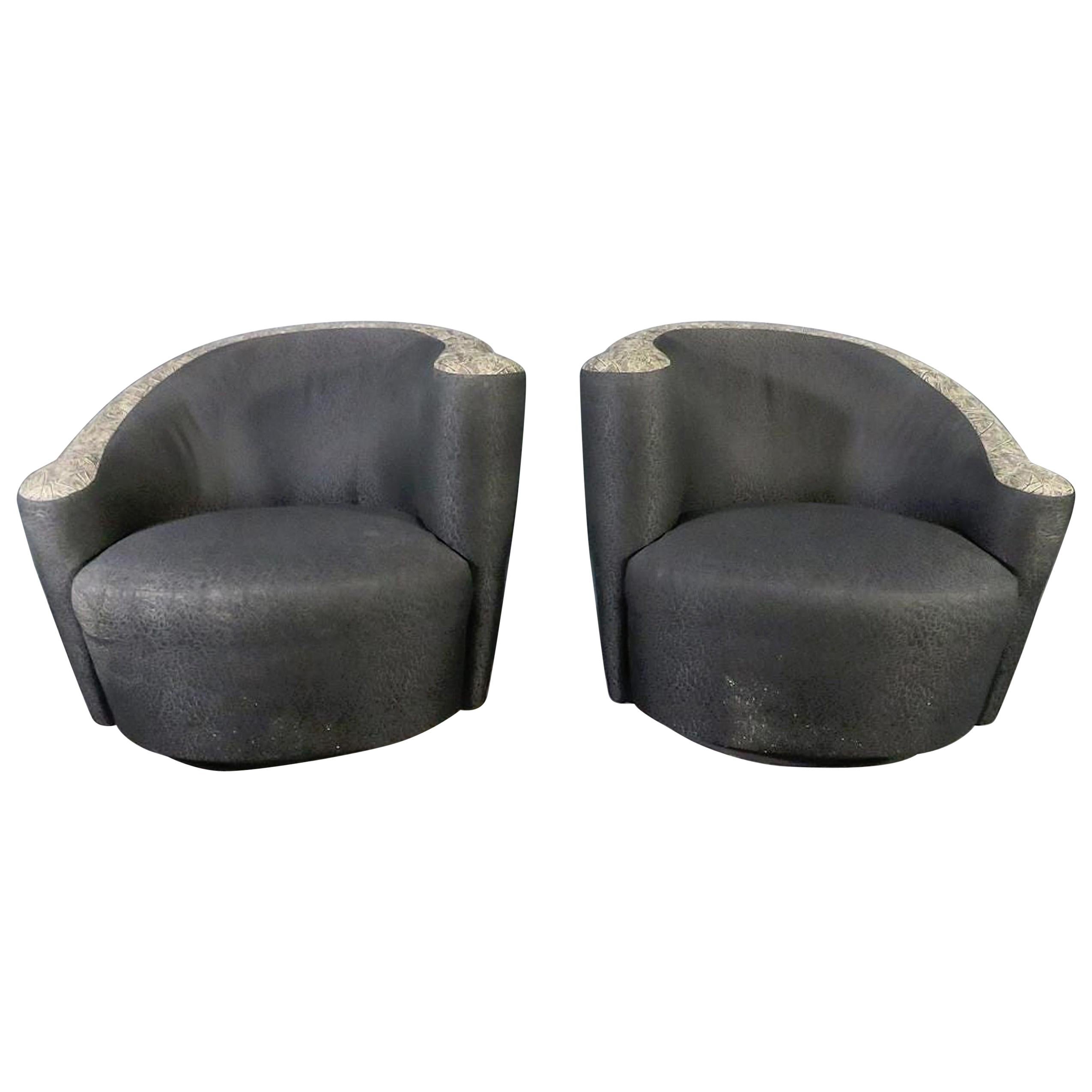 Corkscrew Lounge Chairs