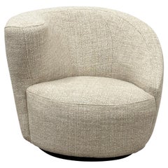 Corkscrew Nautilus Chair by Vladimir Kagan for Directional