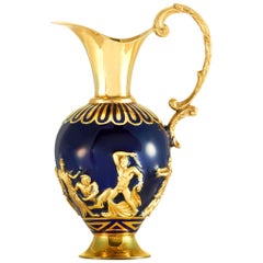 Corletto 18 Karat Yellow Gold and Enamel Charm