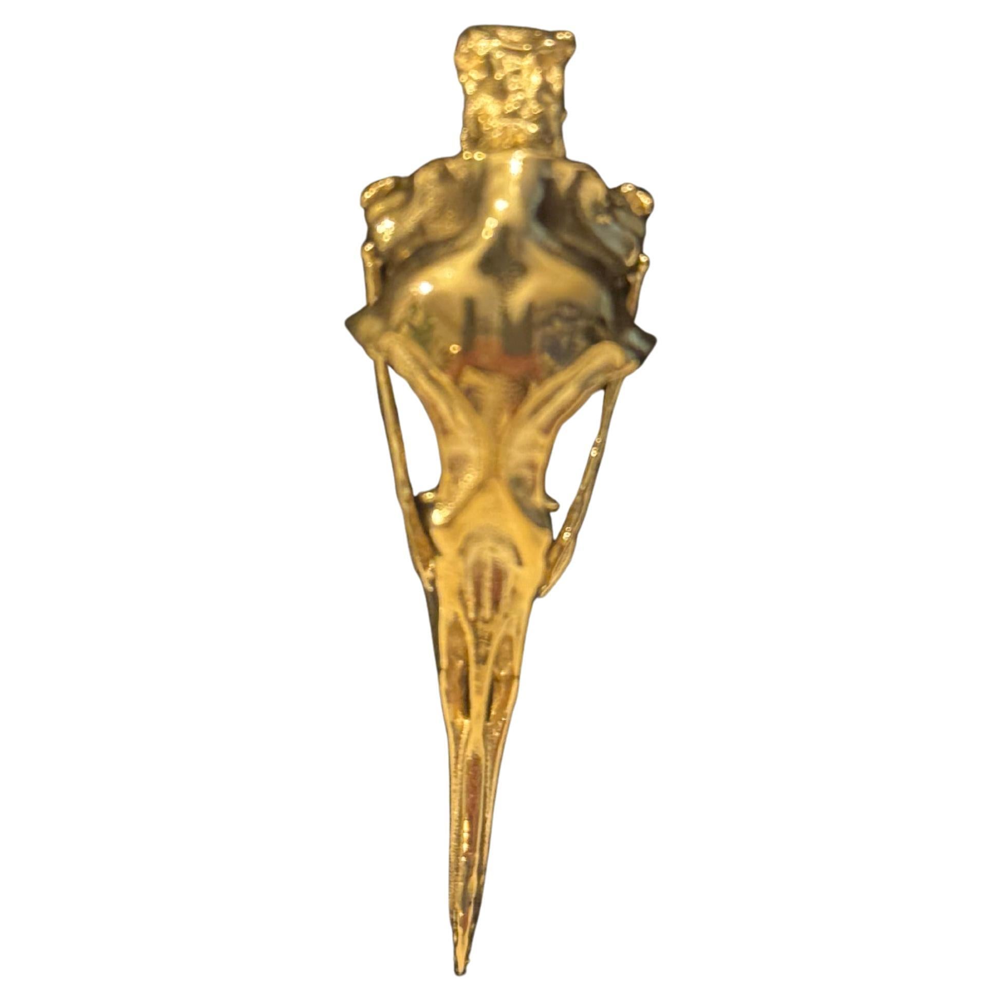 Cormorant Skull Pendant