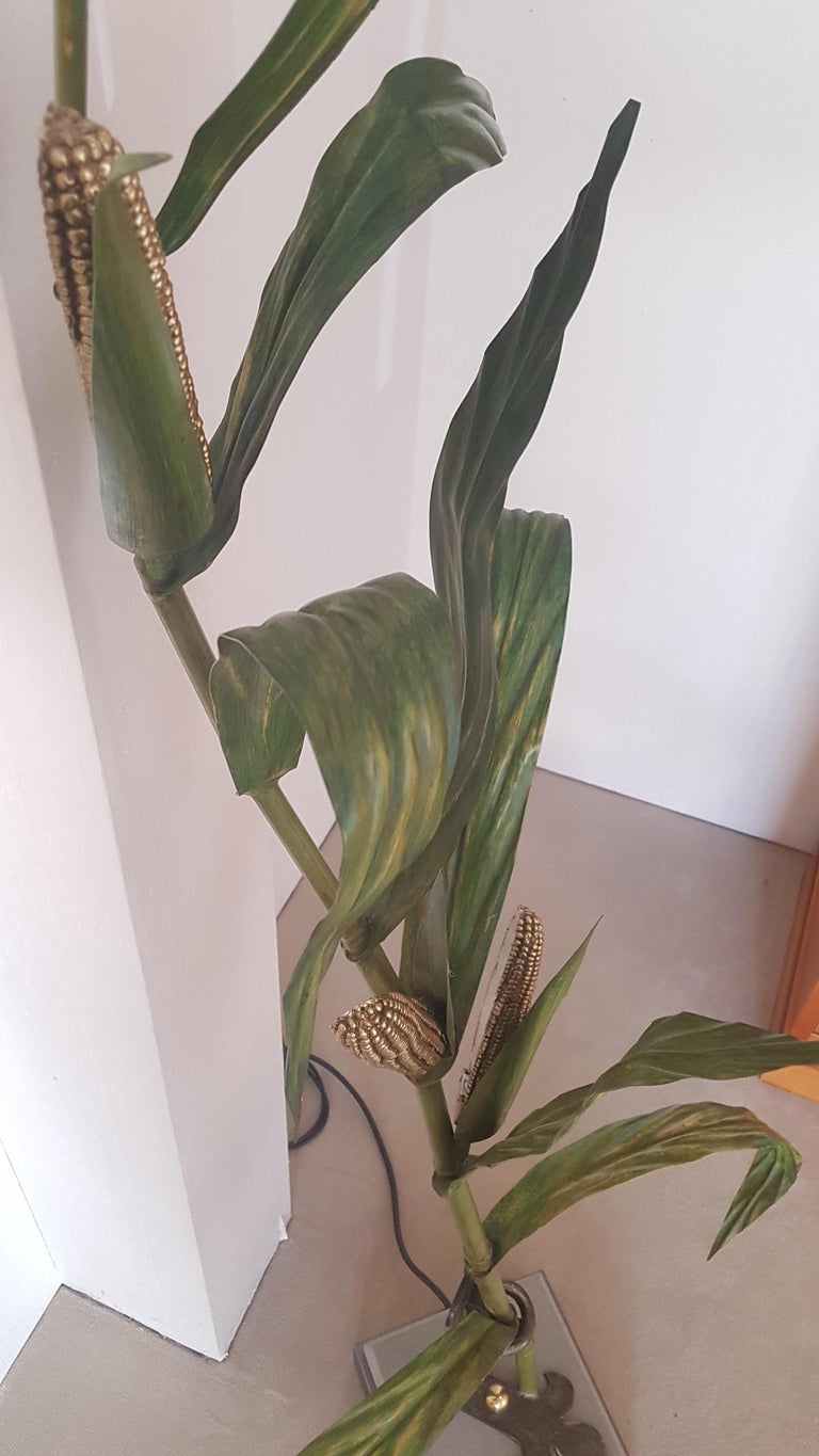 Corn Design Standing Lamp Floor Lamp Made in Germany For Sale at 1stdibs