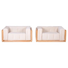 Set of 2 Cornaro 140 Armchair by Carlo Scarpa