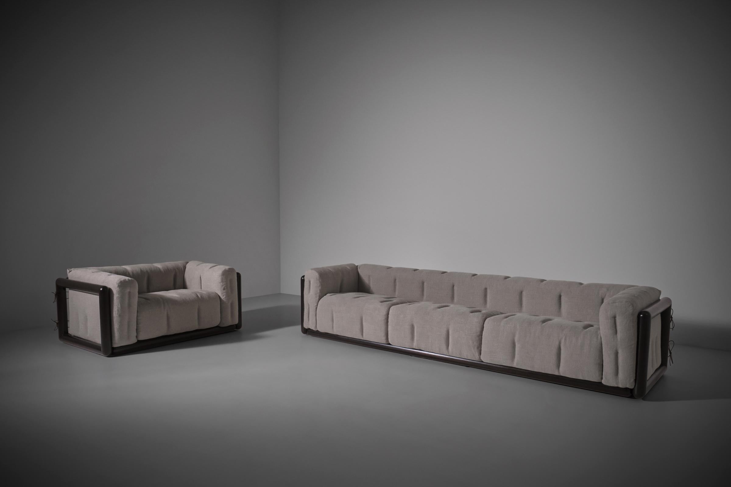 Cornaro sofa by Carlo Scarpa for Simon Gavina, Italy 1973 For Sale 3