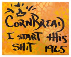 "Cornbread I Start This Shit 1965 Gold Canvas" Graffiti Culture