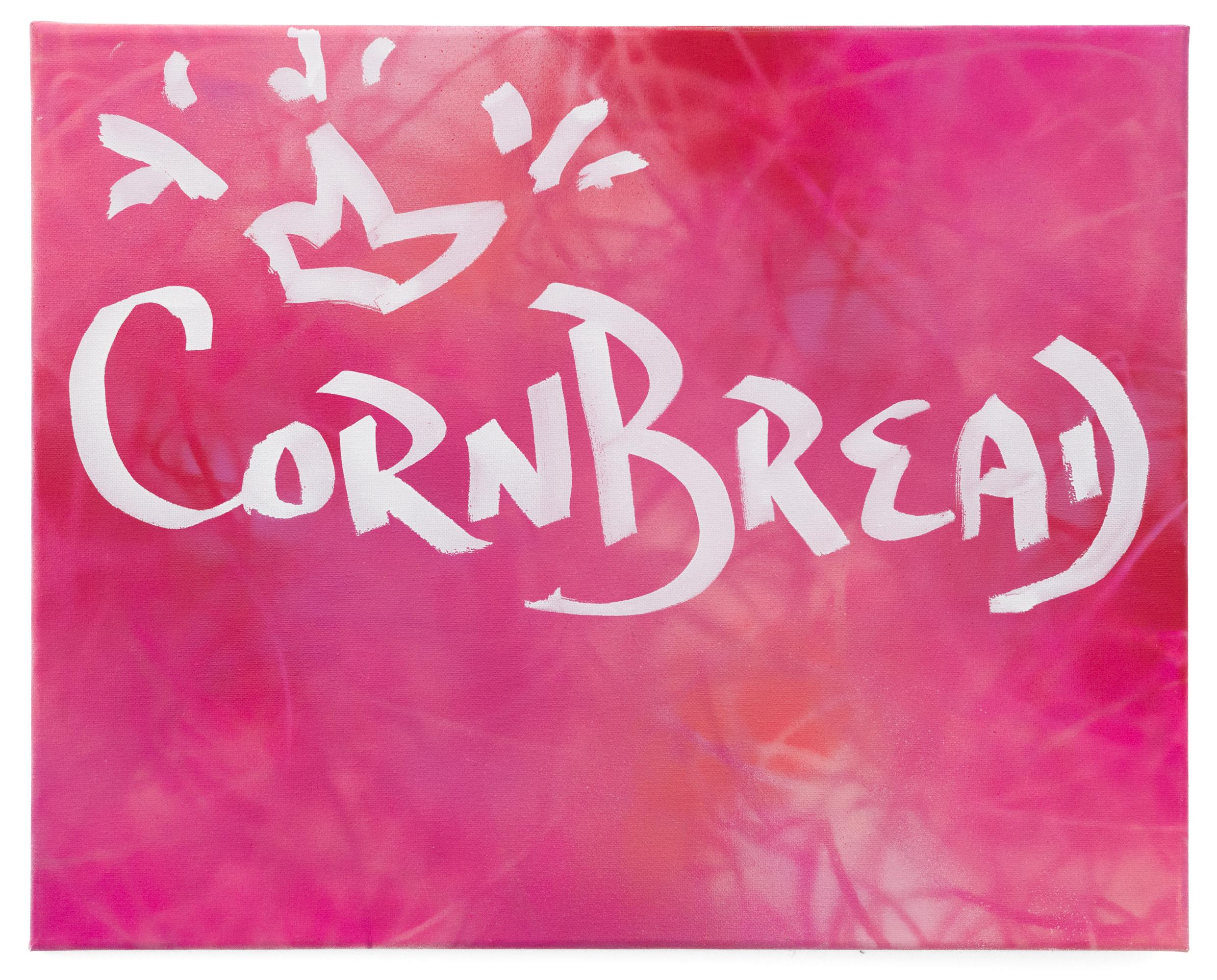 "Cornbread Pink Canvas" Textures and patterns with Signature Tag