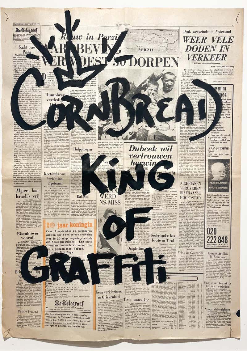 Cornbread - Cornbread the First Element 1965 Map at 1stDibs | graffiti ...