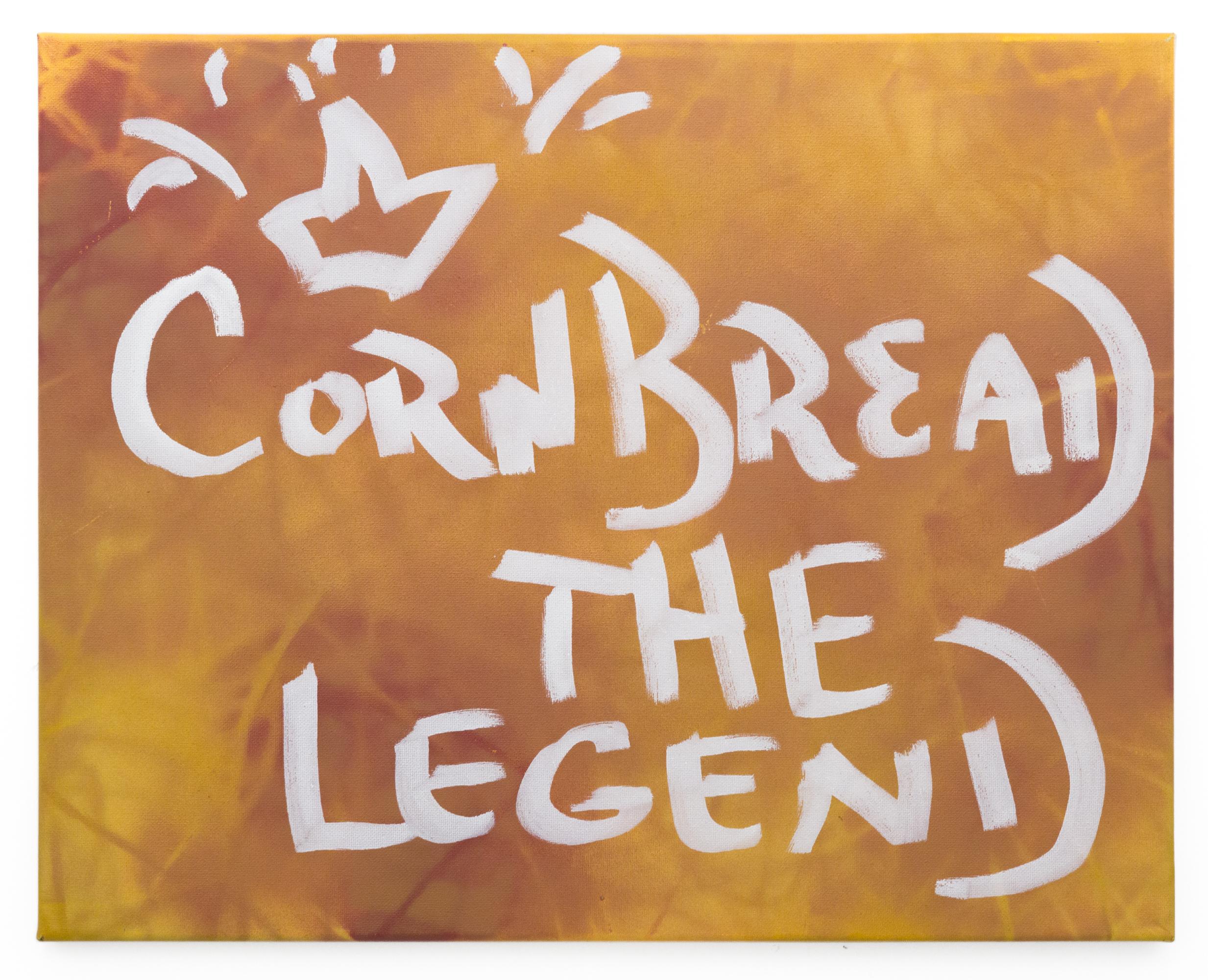 "Cornbread The Legend Gold Canvas" Hip Hop and Tagging Culture