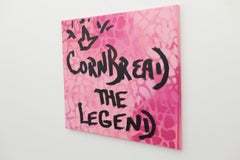 "Cornbread The Legend Pink Canvas"