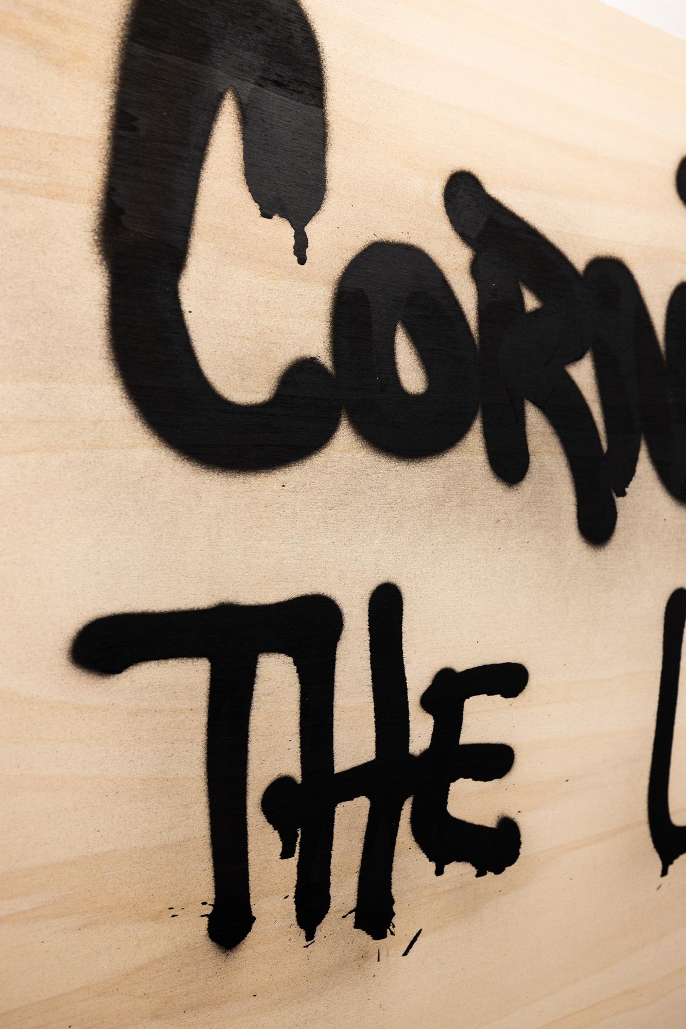 « Fresh Cut: Cornbread the Legend », acrylique sur bois, graffiti, art urbain en vente 2