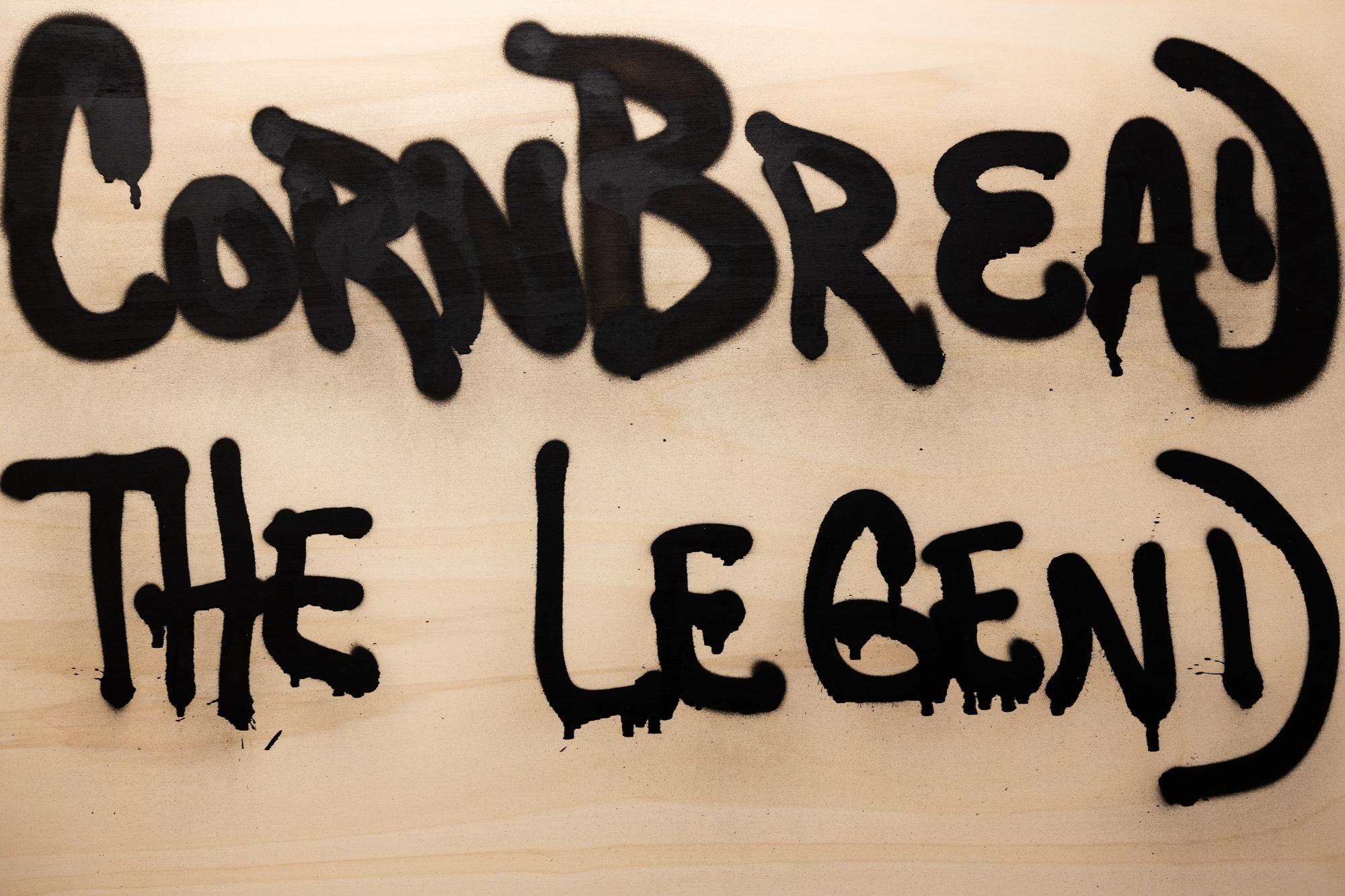 « Fresh Cut: Cornbread the Legend », acrylique sur bois, graffiti, art urbain en vente 6
