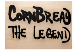 "Fresh Cut: Cornbread the Legend", Acrylic on Wood, Graffiti, Street Art