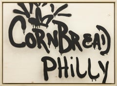 „Fresh Cut: Cornbread Philly“, Acryl auf Holz, Graffiti, Street Art