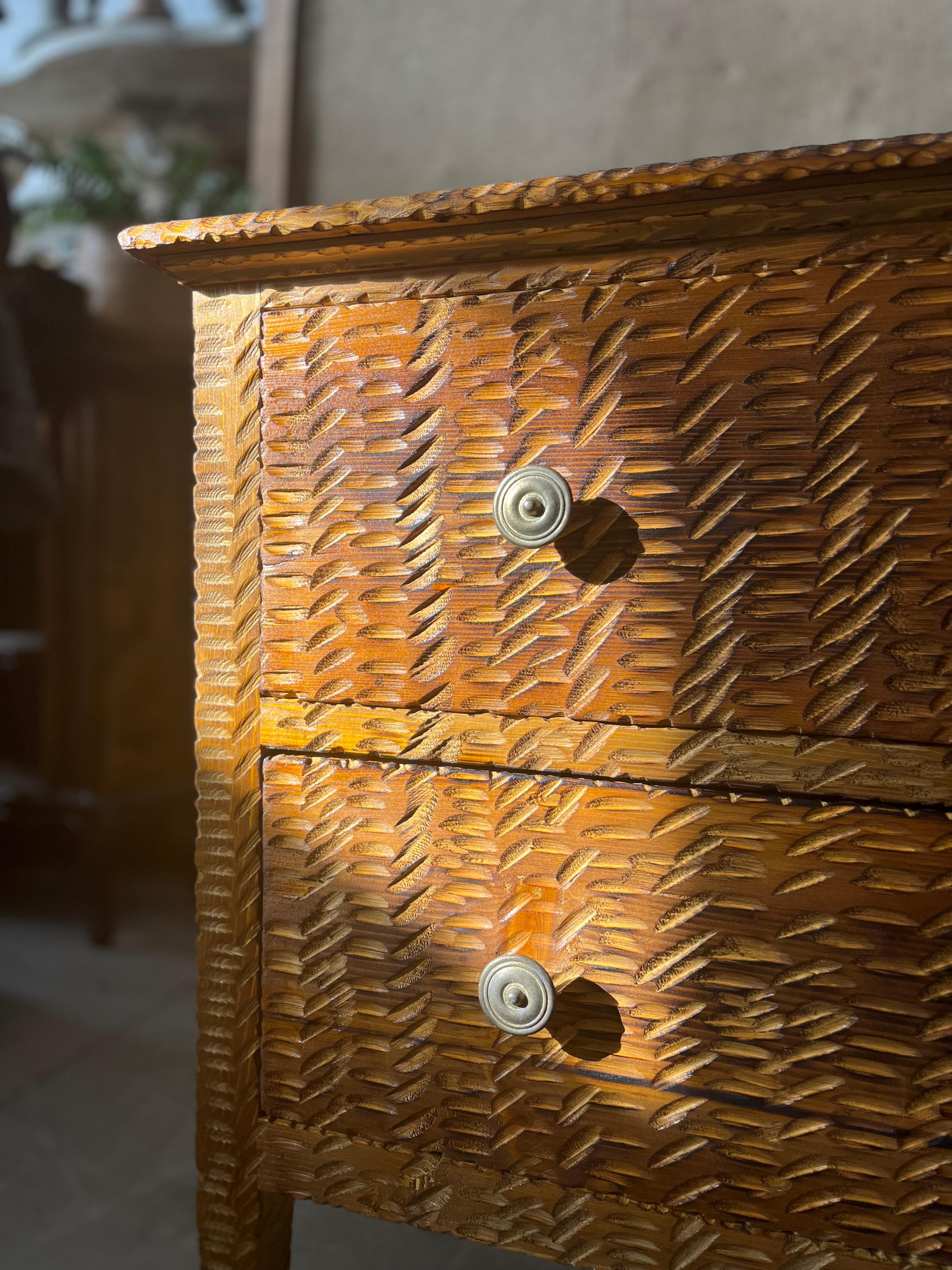 Legno Corncob style drawer in vendita