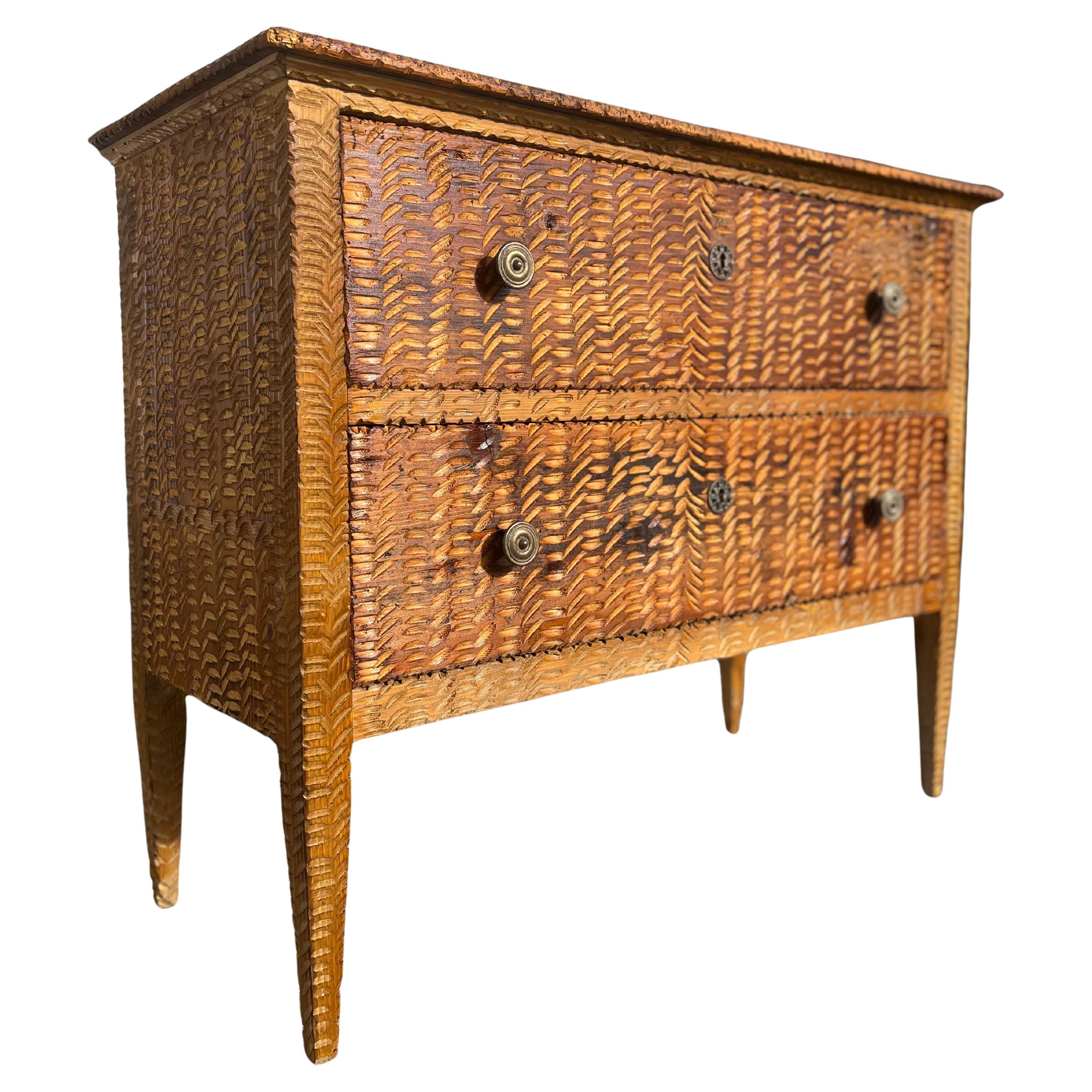 Corncob style drawer in vendita