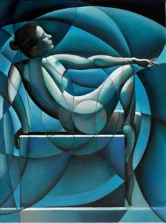 Neo Deco â€“ 10-08-23, Painting, Oil on Canvas