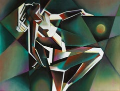 Neo Deco â€“ 30-07-23, Painting, Oil on Canvas