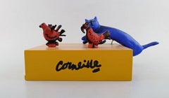 Corneille, Cobra Artist, Sommelier Set, Modern Sculpture, Late 20th Century
