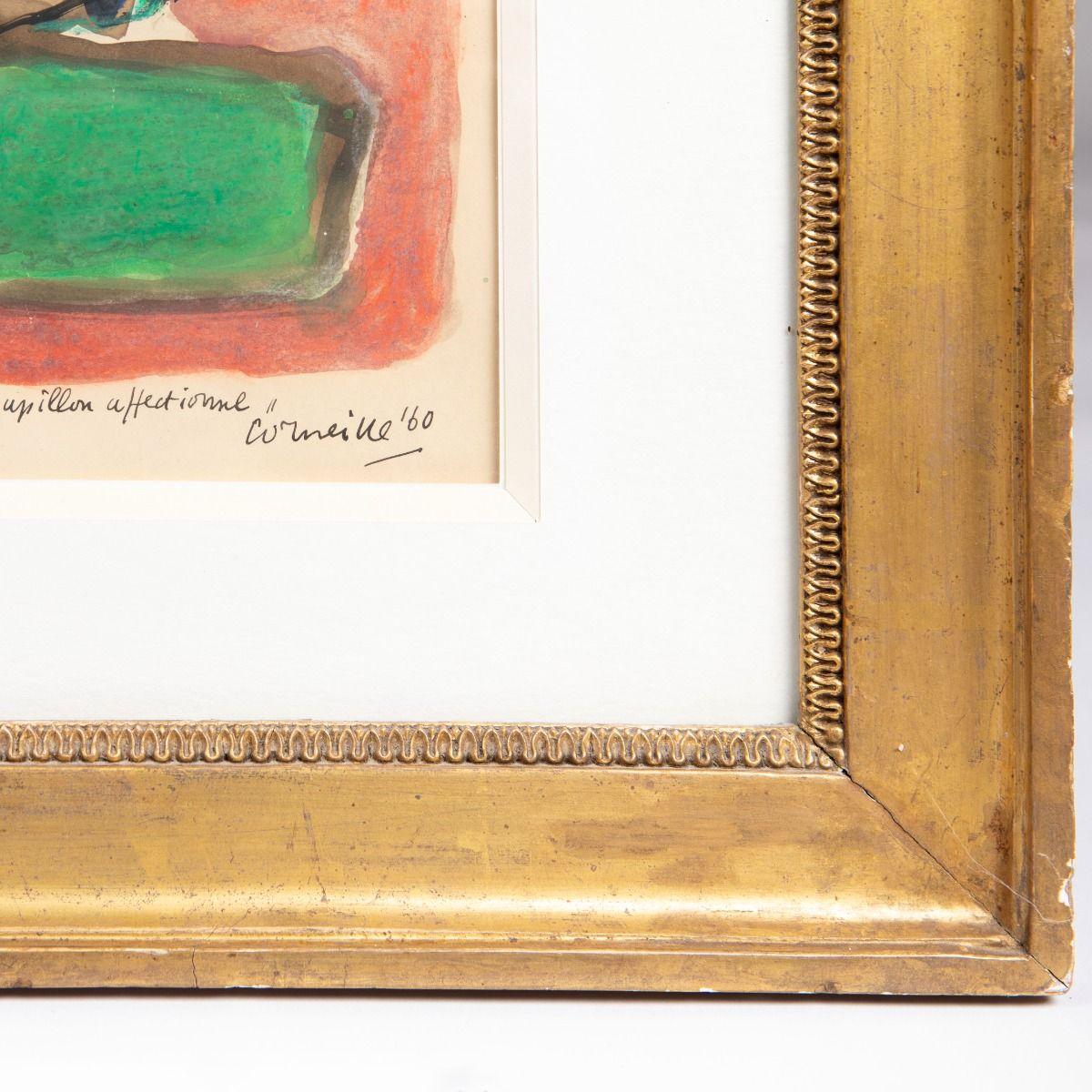 Gemälde „COBRA“ von Corneille (Papier) im Angebot