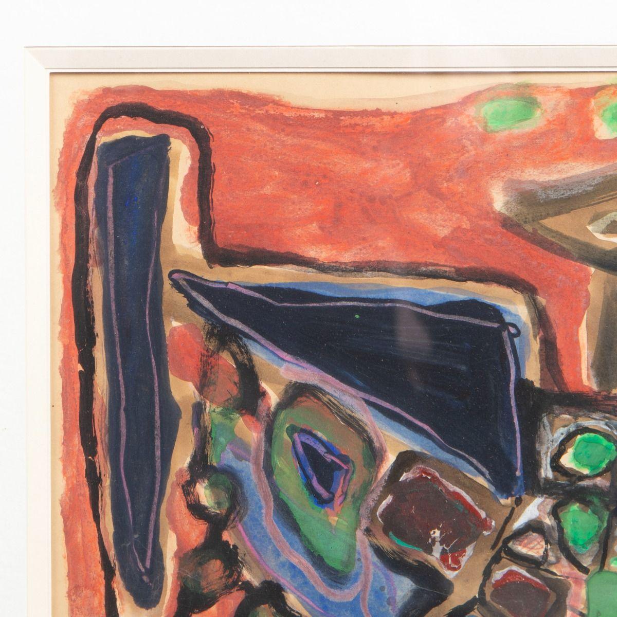 Gemälde „COBRA“ von Corneille (Moderne der Mitte des Jahrhunderts) im Angebot