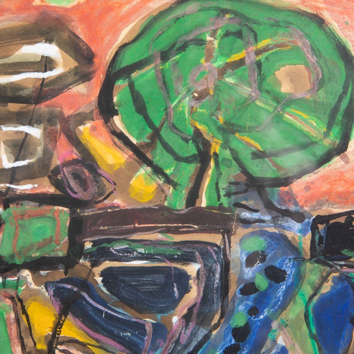 Gemälde „COBRA“ von Corneille (Niederländisch) im Angebot