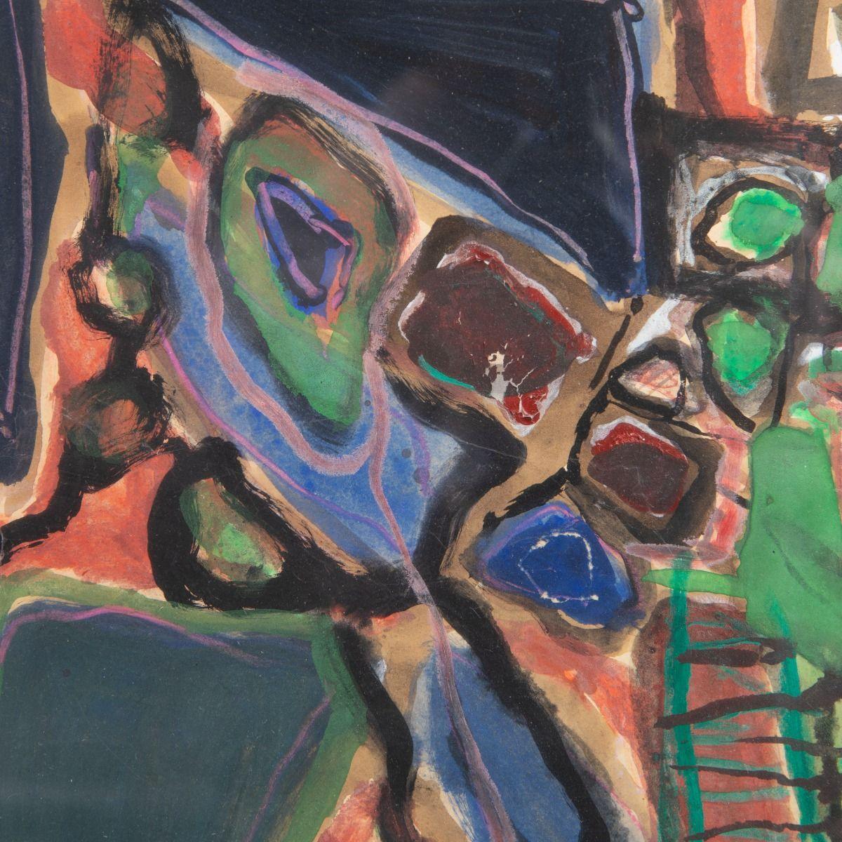 Gemälde „COBRA“ von Corneille (Handbemalt) im Angebot