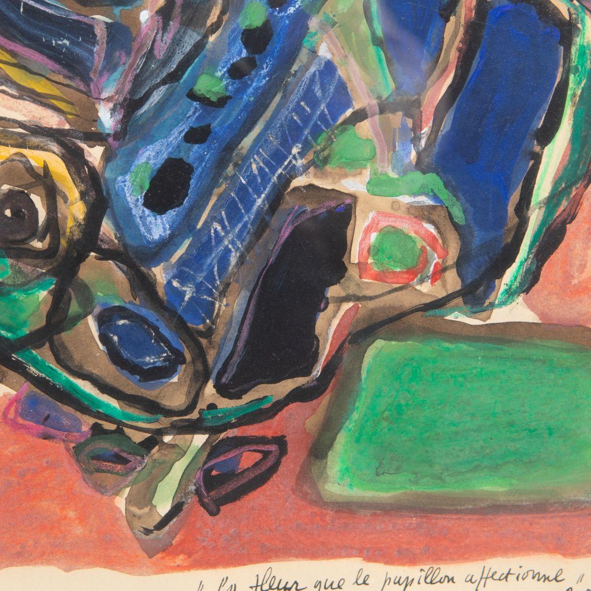 Gemälde „COBRA“ von Corneille im Zustand „Gut“ im Angebot in Kastrup, DK