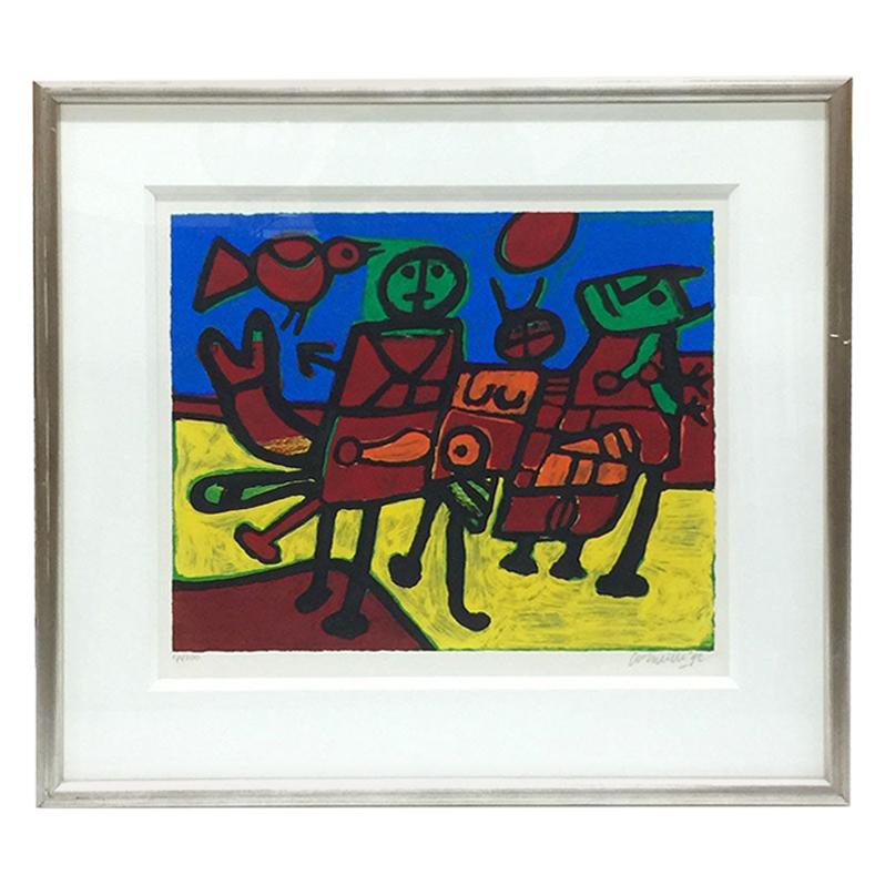 Corneille Lithograph, Tribu II, 171/ 200, 1992