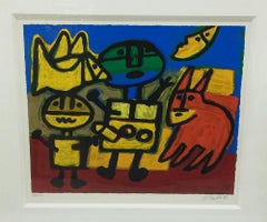 Corneille Lithograph, Tribu IV, 171/ 200, 1992