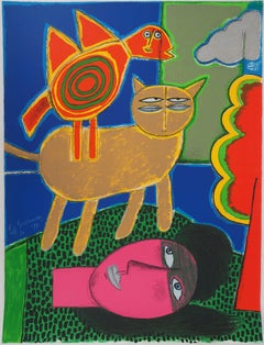 Stampe di animali in litografia
