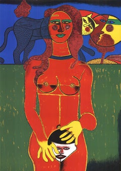 CORNEILLE 'La Sensualite du Sensible'- Serigraph Vintage