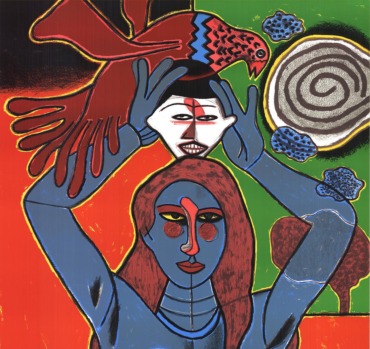 CORNEILLE 'La Sensualite du Sensible'- Serigraph For Sale 1