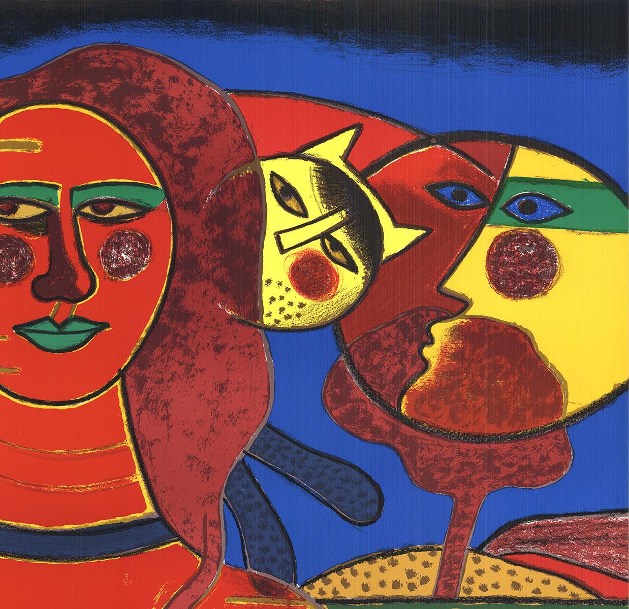 CORNEILLE 'La Sensualite du Sensible'- Serigrafía en venta 2