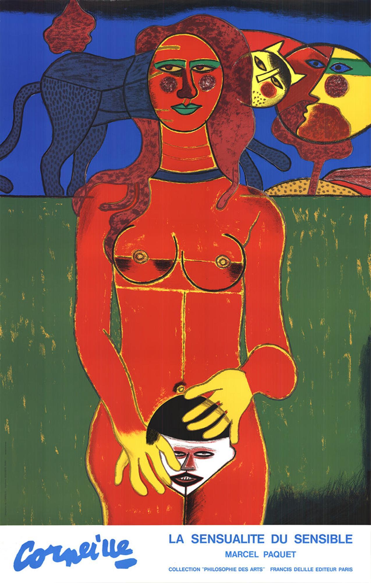 CORNEILLE 'La Sensualite du Sensible'- Serigrafía - Print de Corneille