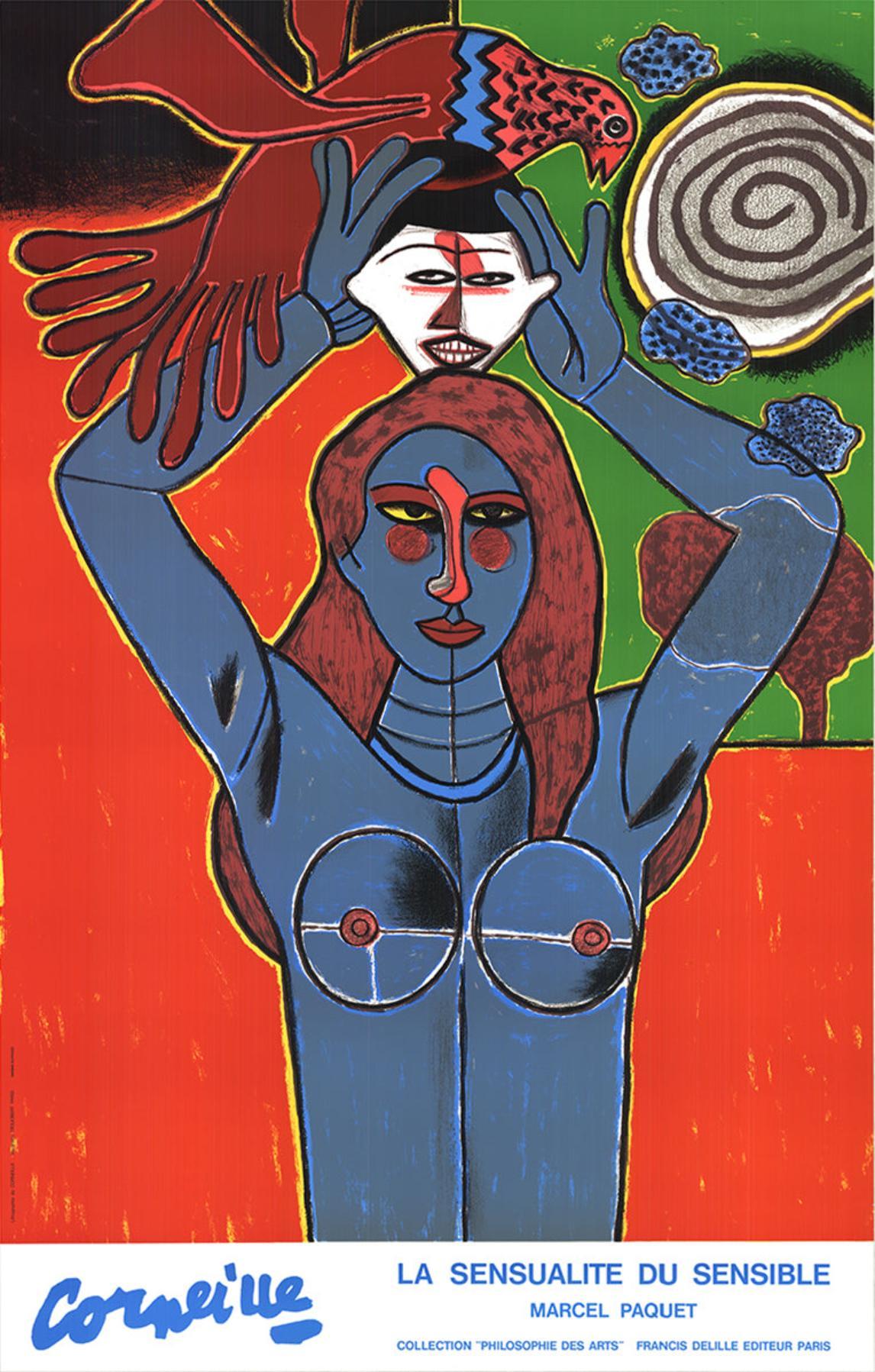 CORNEILLE 'La Sensualite du Sensible'- Serigraph - Print by Corneille
