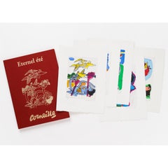 Eternel te. 1998. Portefeuille avec 5 gravures.