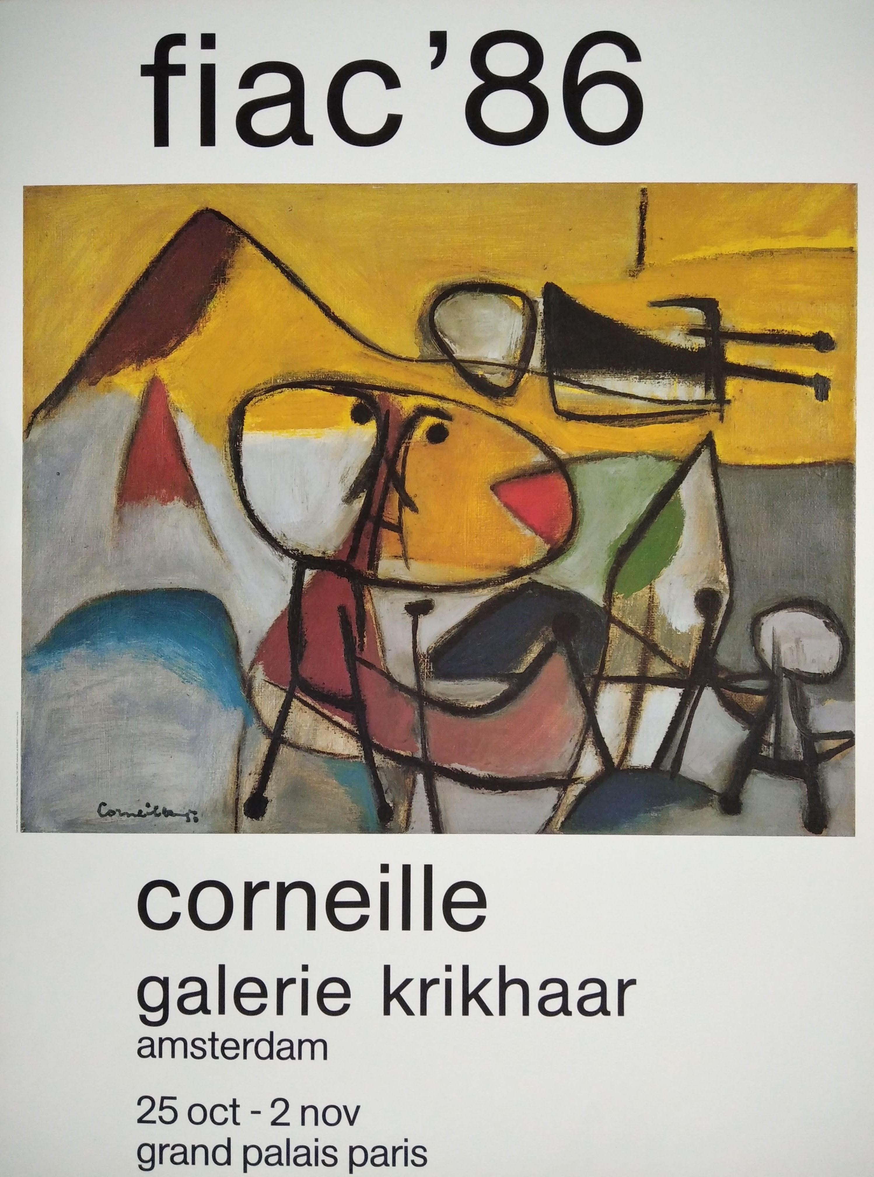 Fiac '86 - Print by Corneille