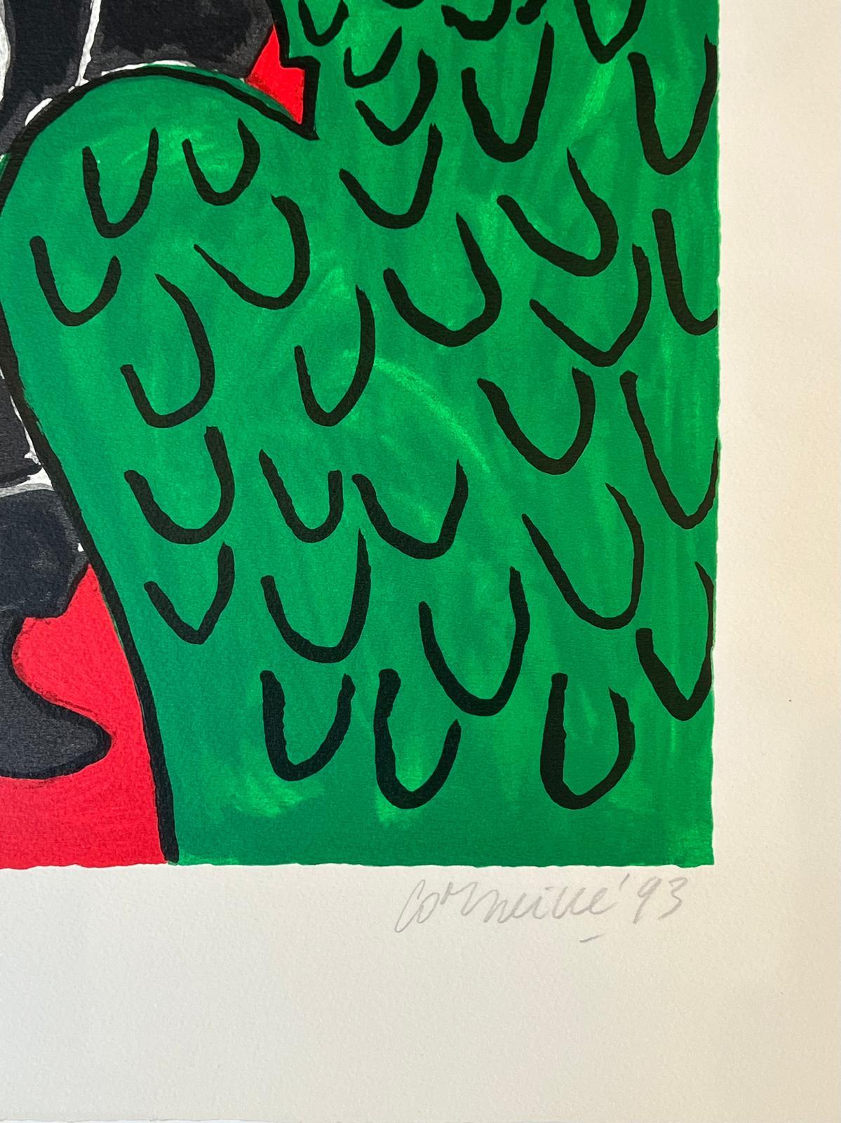 Silksreen, 1993
Handsigned by the artist in pencil and annotated EA
Artist proof
88.00 cm. x 65.00 cm.  34.65 in. x 25.59 in. (paper)

74.50 cm. x 54.50 cm.  29.33 in. x 21.46 in. (image)

By illustrating Gaston Leroux's novel, the Belgian artist