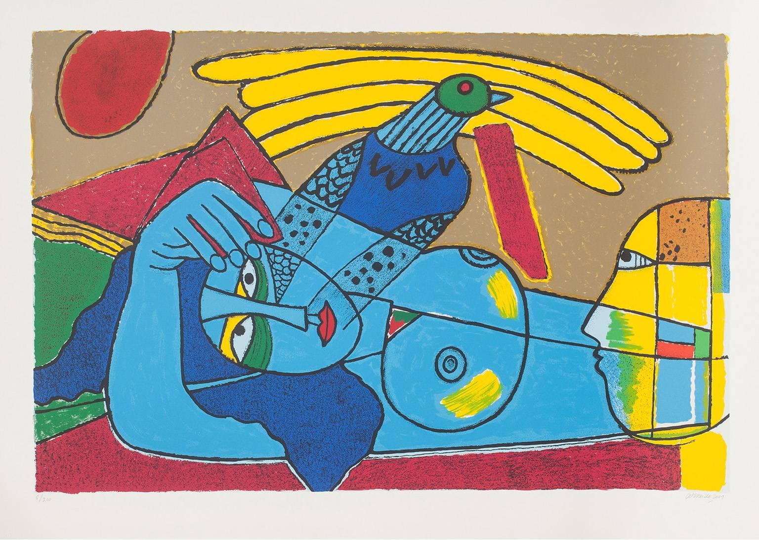 Sérénité. - Print by Corneille