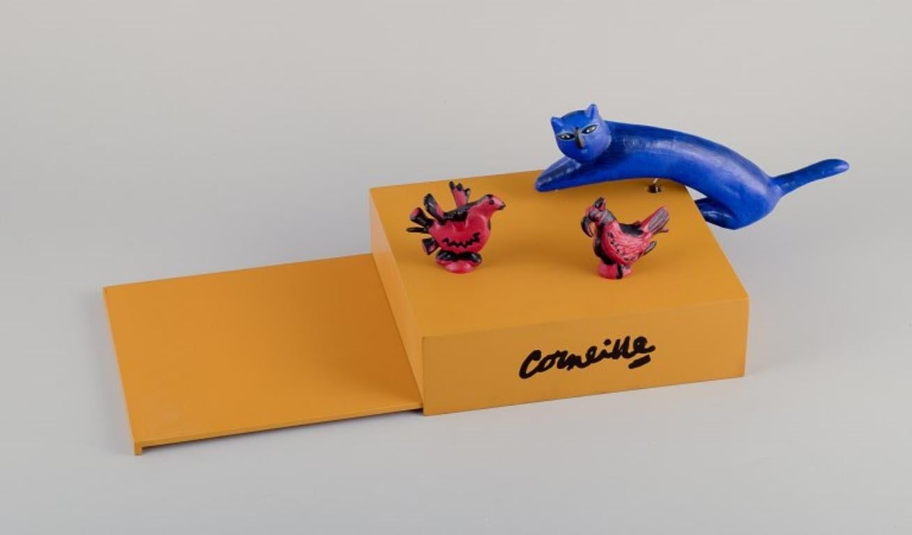 Corneille, juego de vino escultórico de madera y resina. 2006 en Excelente estado para la venta en Copenhagen, DK