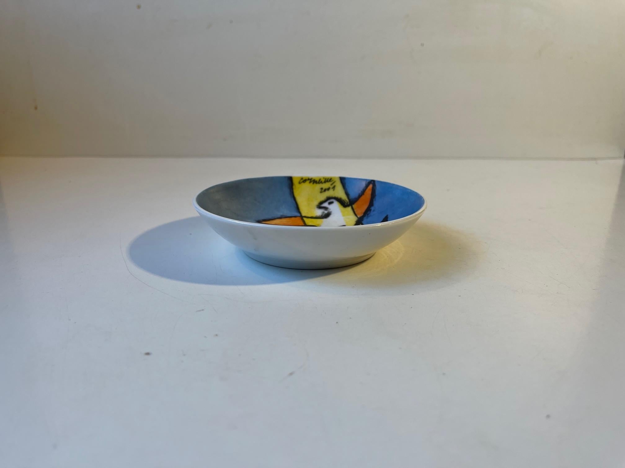 Modern Corneille Small Artist Dish in Porcelain, 200 For Sale