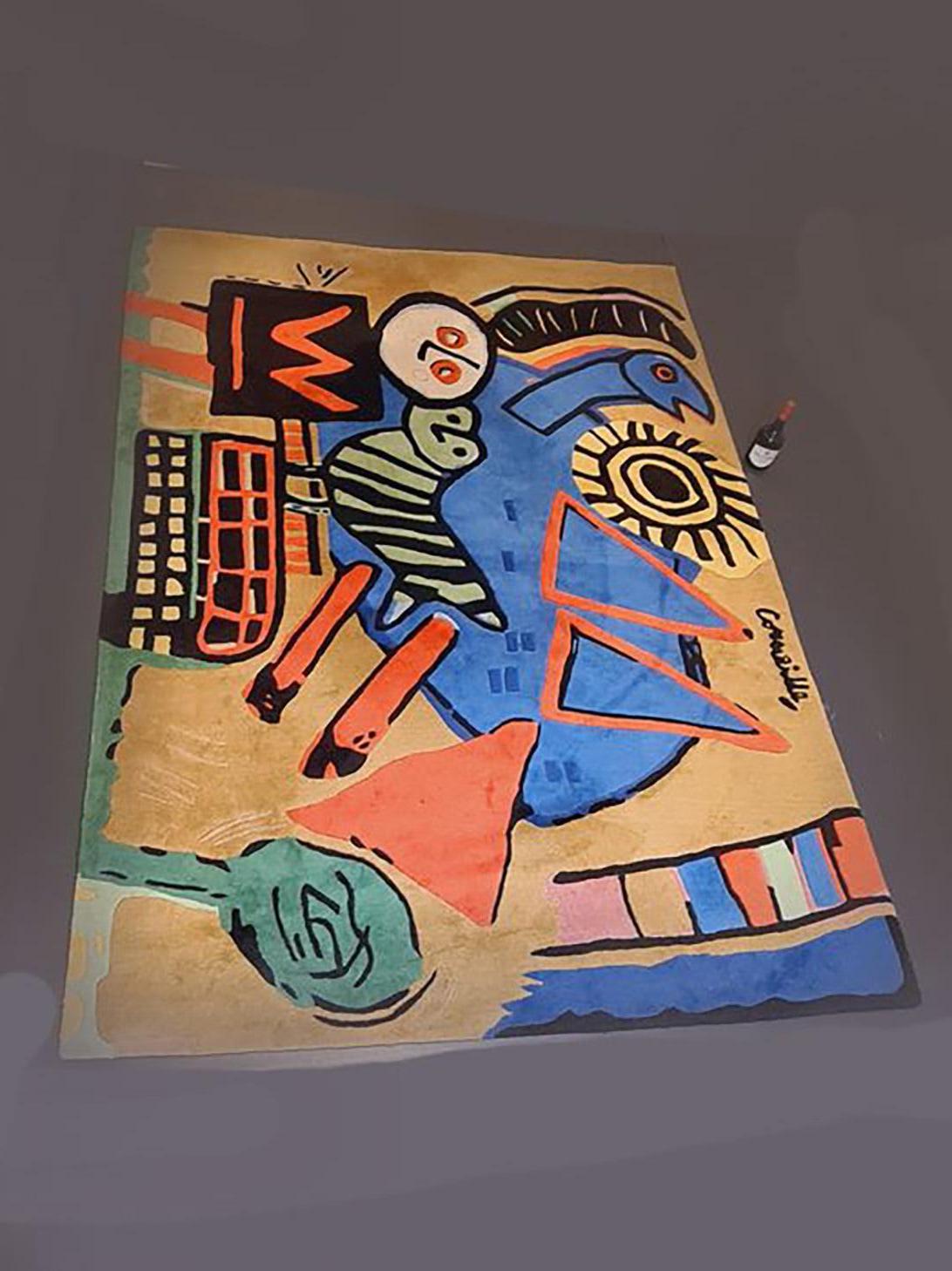 Sujet
Tapis
Matériau
Laine
Design/One
Corneille
Fabricant / Marque
Van Til
Modèle / Nom
enfant et oiseau
Période estimée
1980
Pays d'origine
Les Pays-Bas
État
Bon état - nettoyé avant expédition
Edition numérotée à 125 exemplaires et