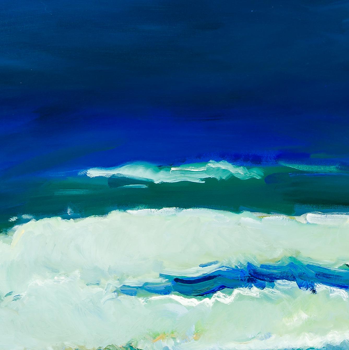 Big Wave – Painting von Cornelia Foss