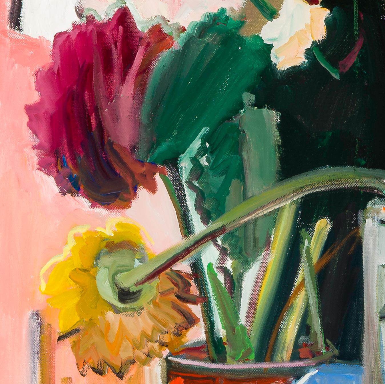 Im Studio (Zeitgenössisch), Painting, von Cornelia Foss