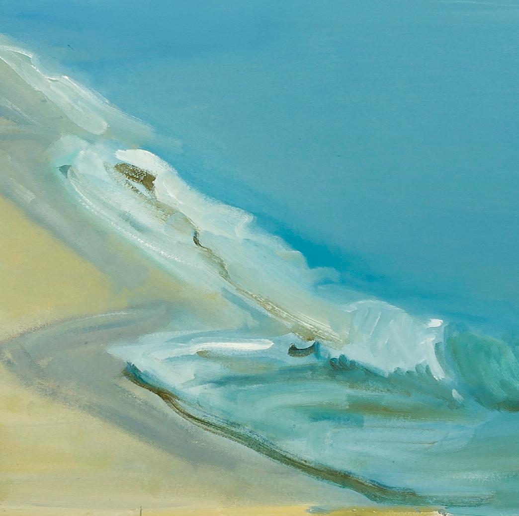 Schilfmeer – Painting von Cornelia Foss