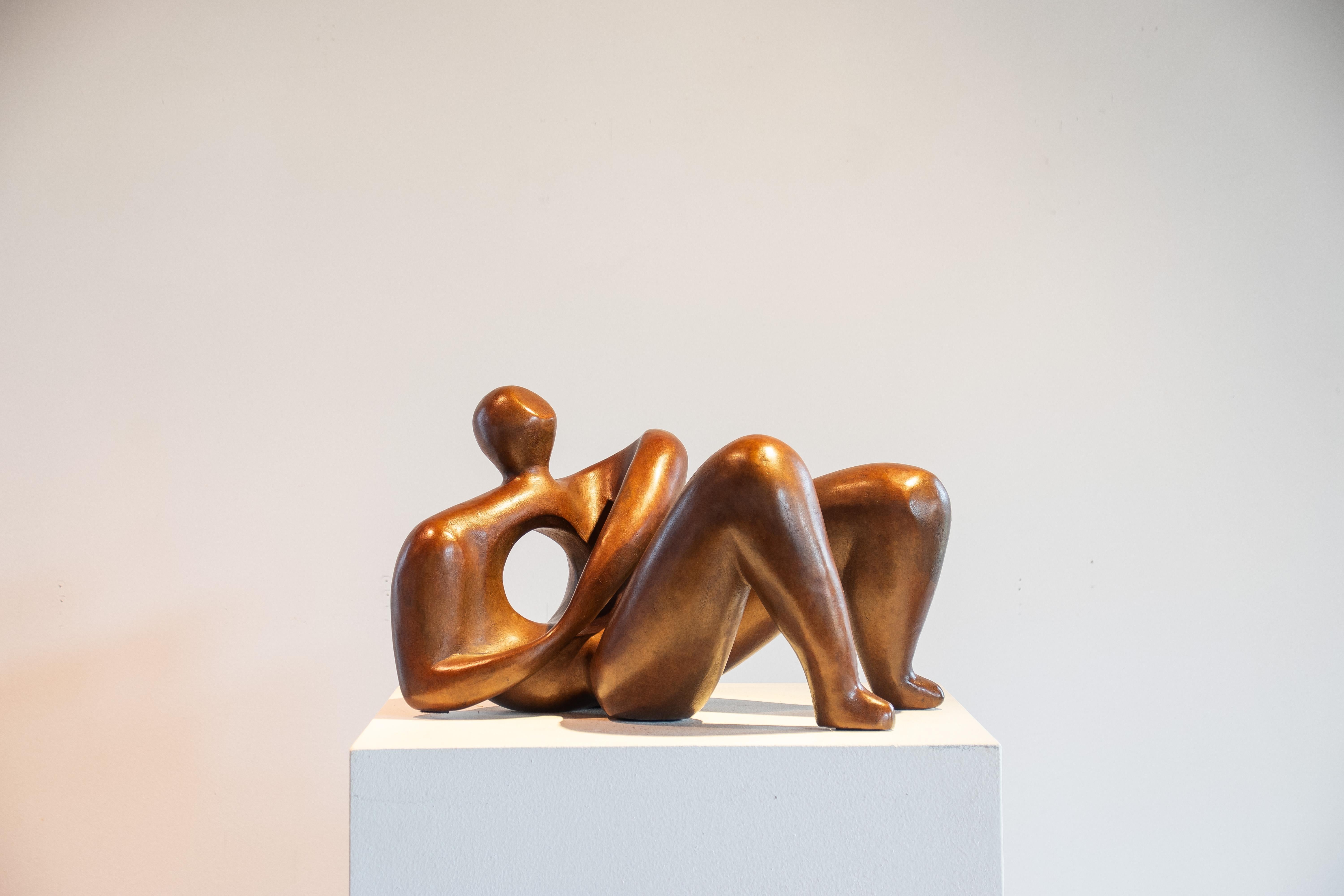 Cornelia Kubler Kavanagh Figurative Sculpture - AfterMoore I