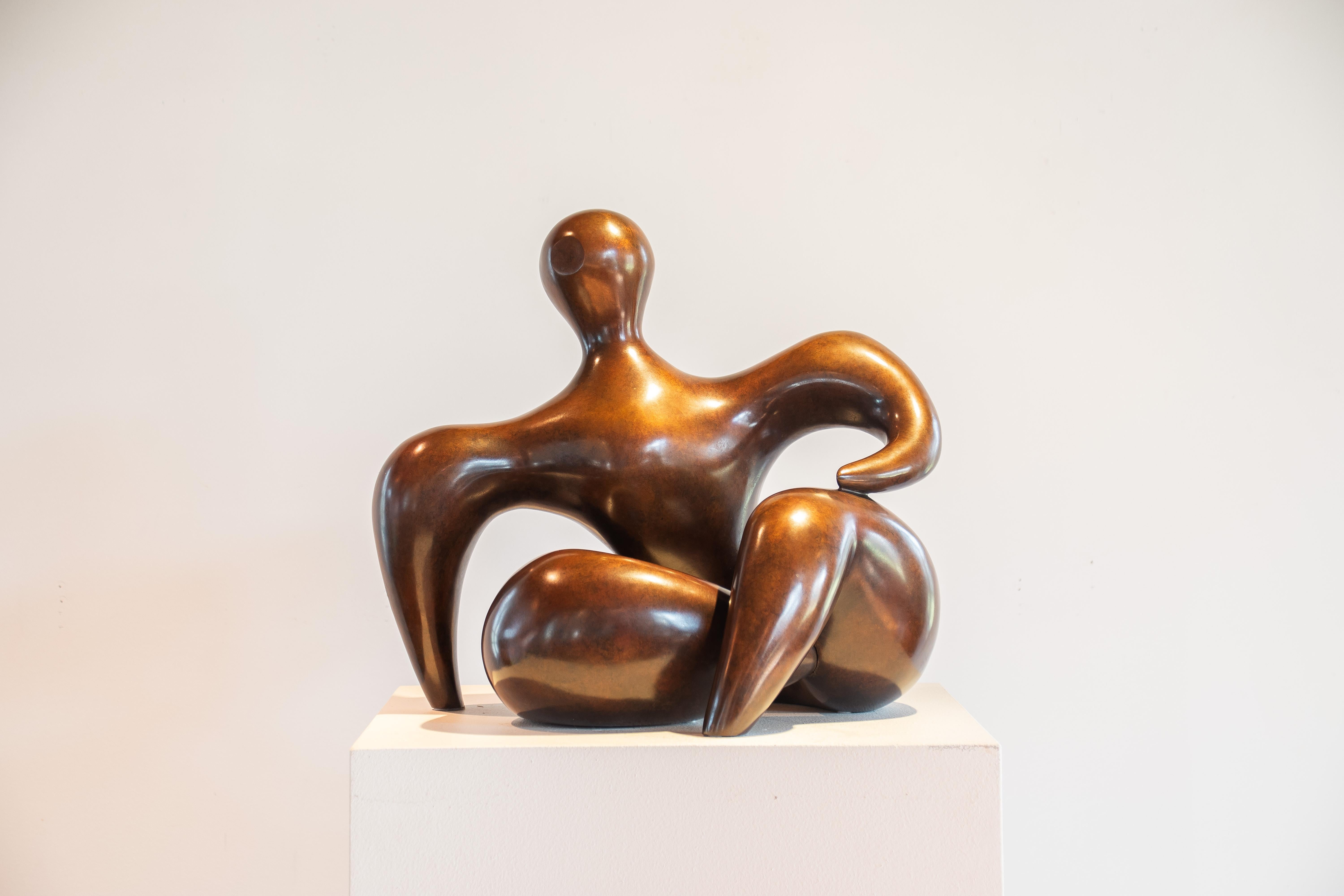 Cornelia Kubler Kavanagh Figurative Sculpture - Mitsuko Uchida